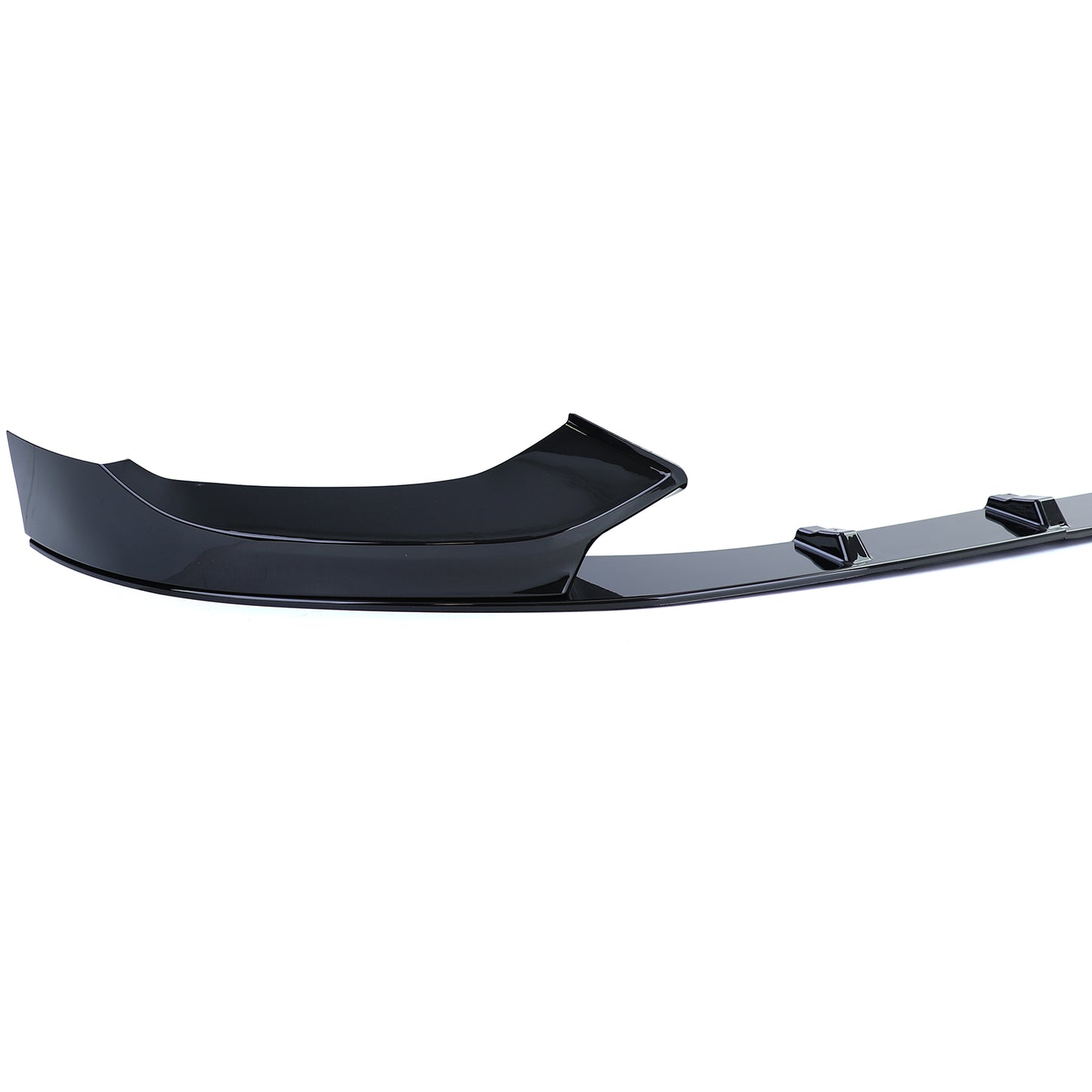 BMW Serie 1 F20 F21 Facelift 15-19 Spoiler Splitter Anteriore Nero Lucido