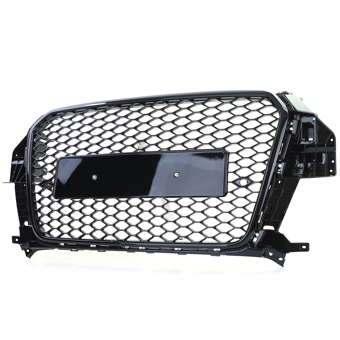 Audi Q3 8U pre-Lci11-15 Griglia sportiva a nido d'ape nera lucida