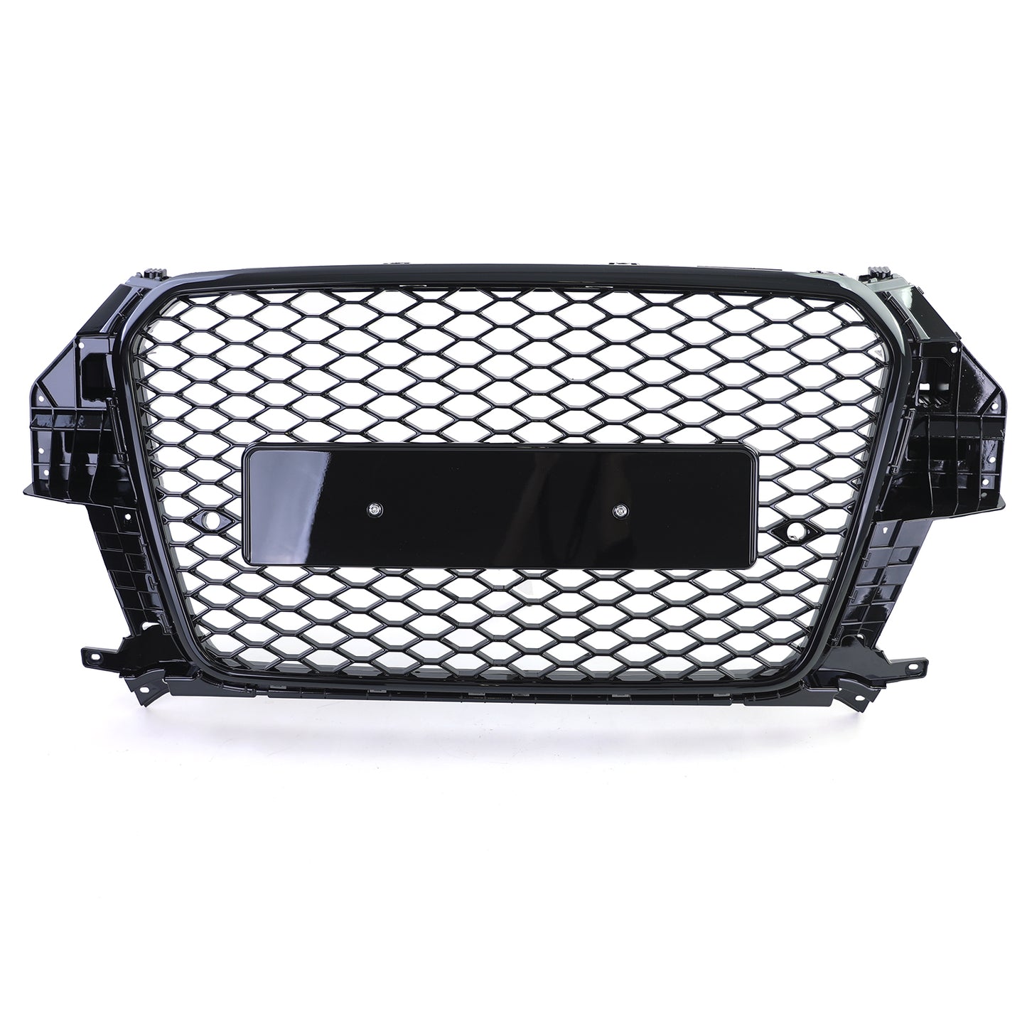 Audi Q3 8U pre-Lci11-15 Griglia sportiva a nido d'ape nera lucida