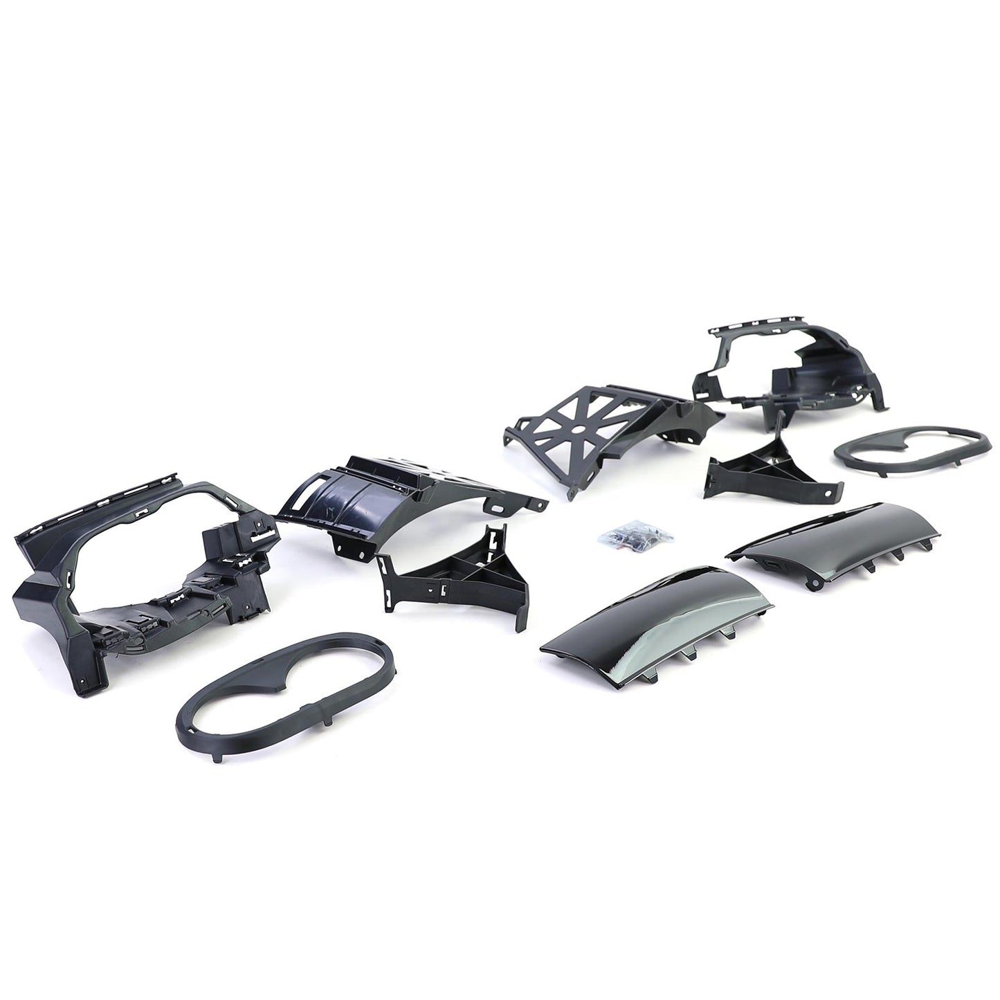 Mercedes classe A V177 dal 18 Diffusore posteriore sportivo con terminali di scarico neri