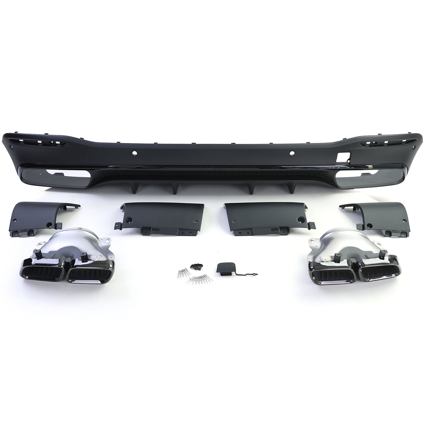 Mercedes GLE V167 dal 19 Diffusore posteriore AMG + TERMINALI