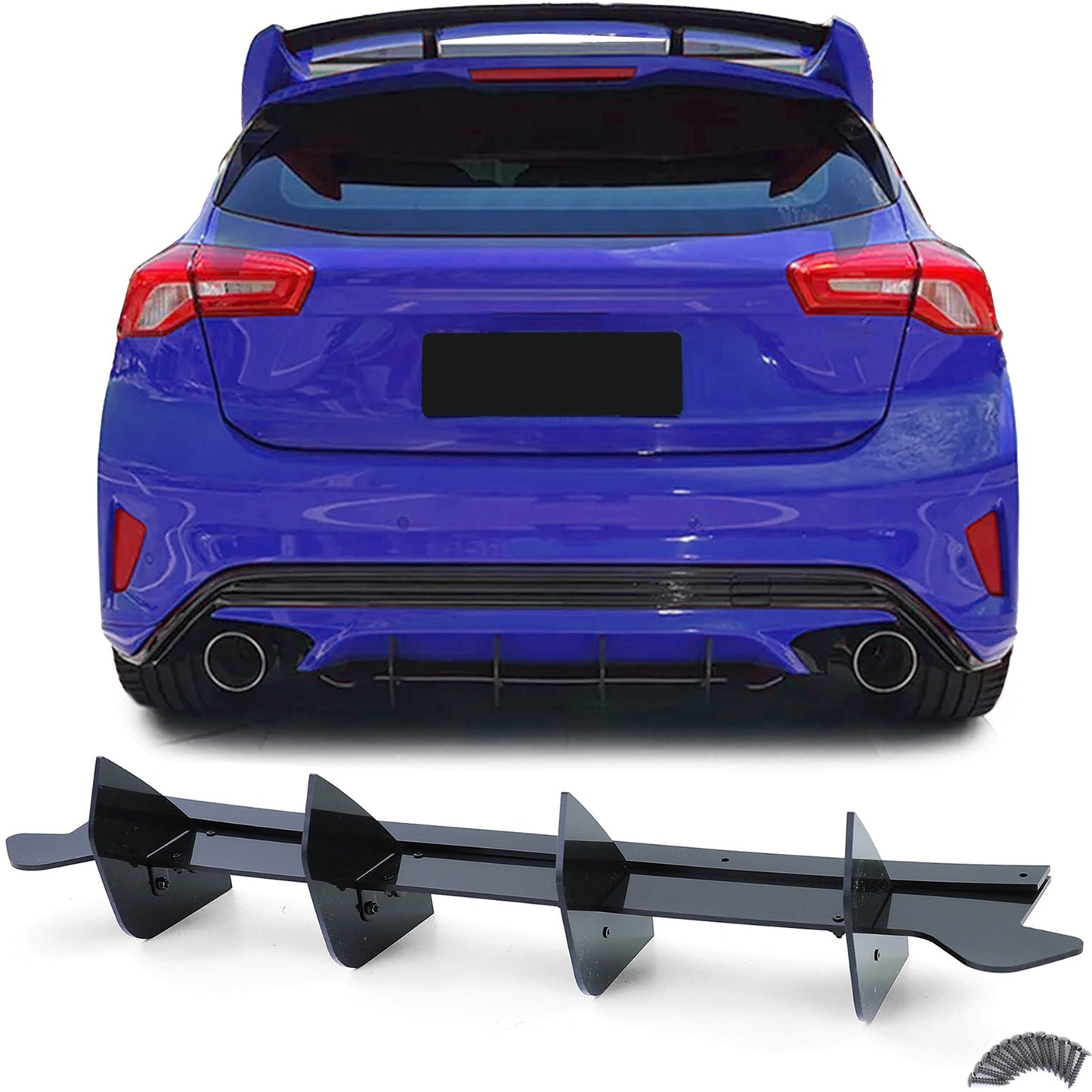 Ford Focus 4 ST hatchback dal 19 Diffusore posteriore