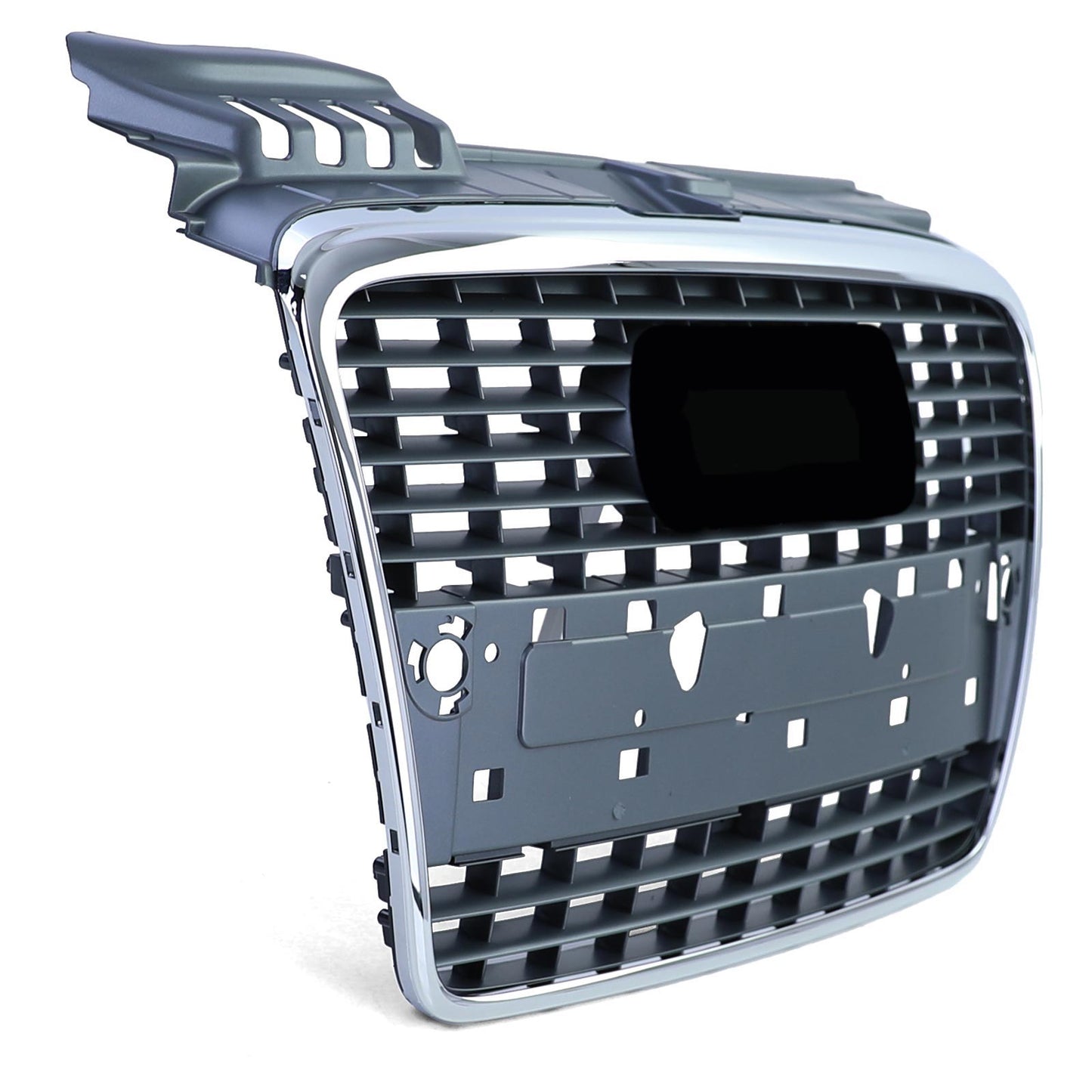 Griglia radiatore griglia anteriore con cornice cromata adatta per Audi A4 B7 8E 04-08