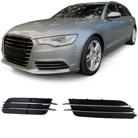 Audi A6 C7 4G 10-14 senza S-Line  griglia copre il paraurti cromato