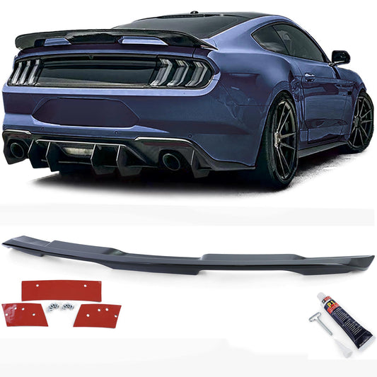 Ford Mustang Coupe 14-20 Spoiler posteriore sportivo Performance 500 nero lucido