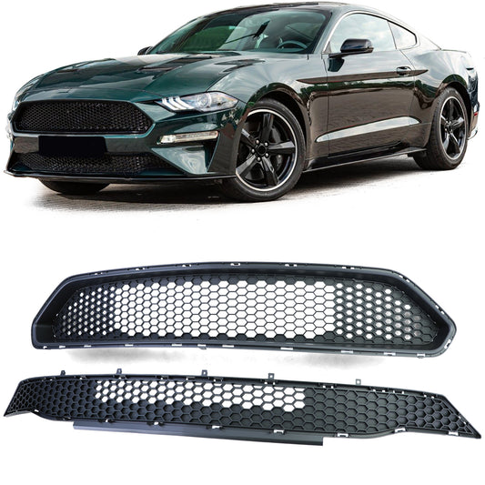 Ford Mustang 17-22 Grille Bullit Set Top + Bottom