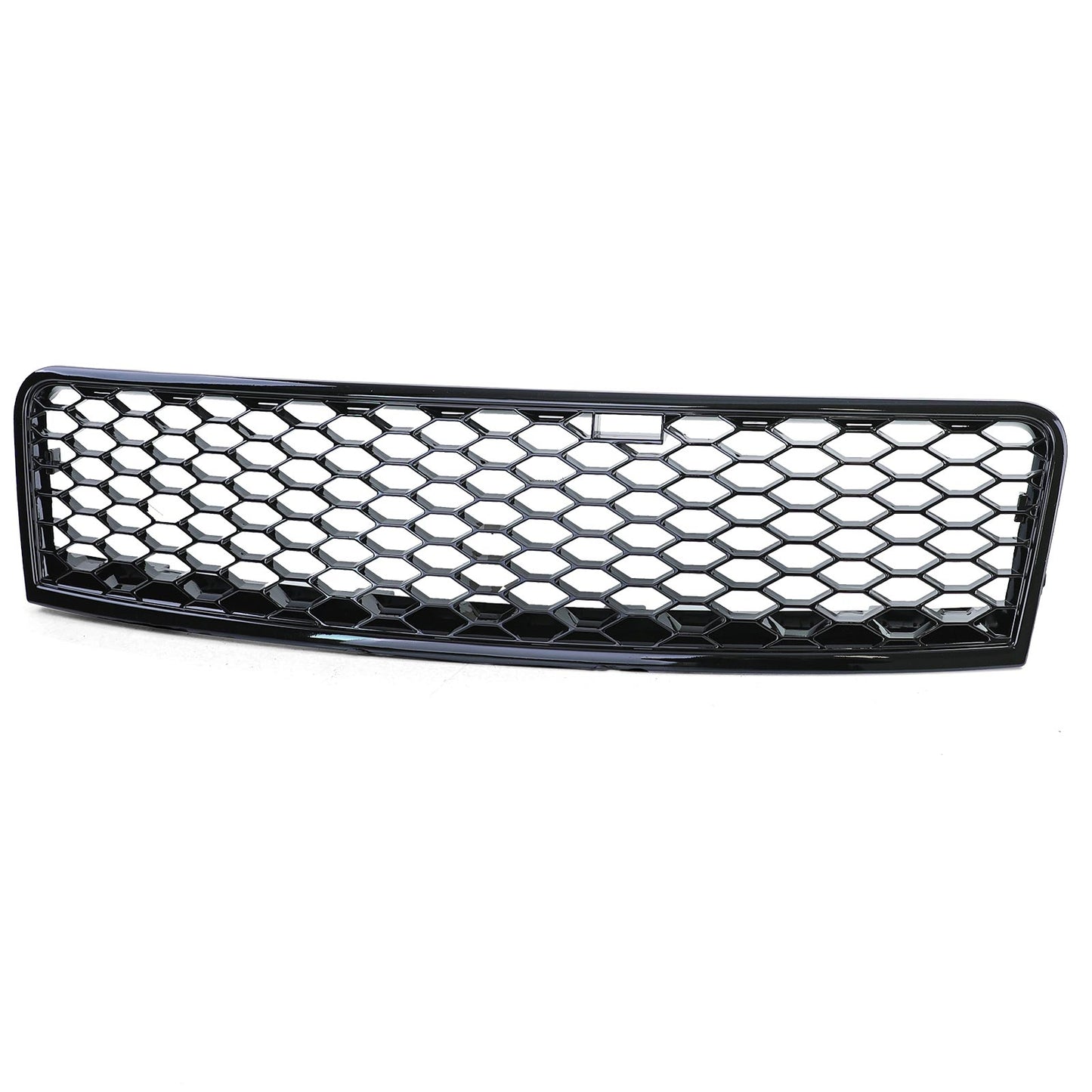 Audi A6 4B C5 01-05 Griglia sportiva a nido d'ape senza emblema nero lucido