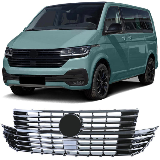 Griglia radiatore griglia anteriore nera lucida per VW T6.1 Bus Multivan Facelift dal 19