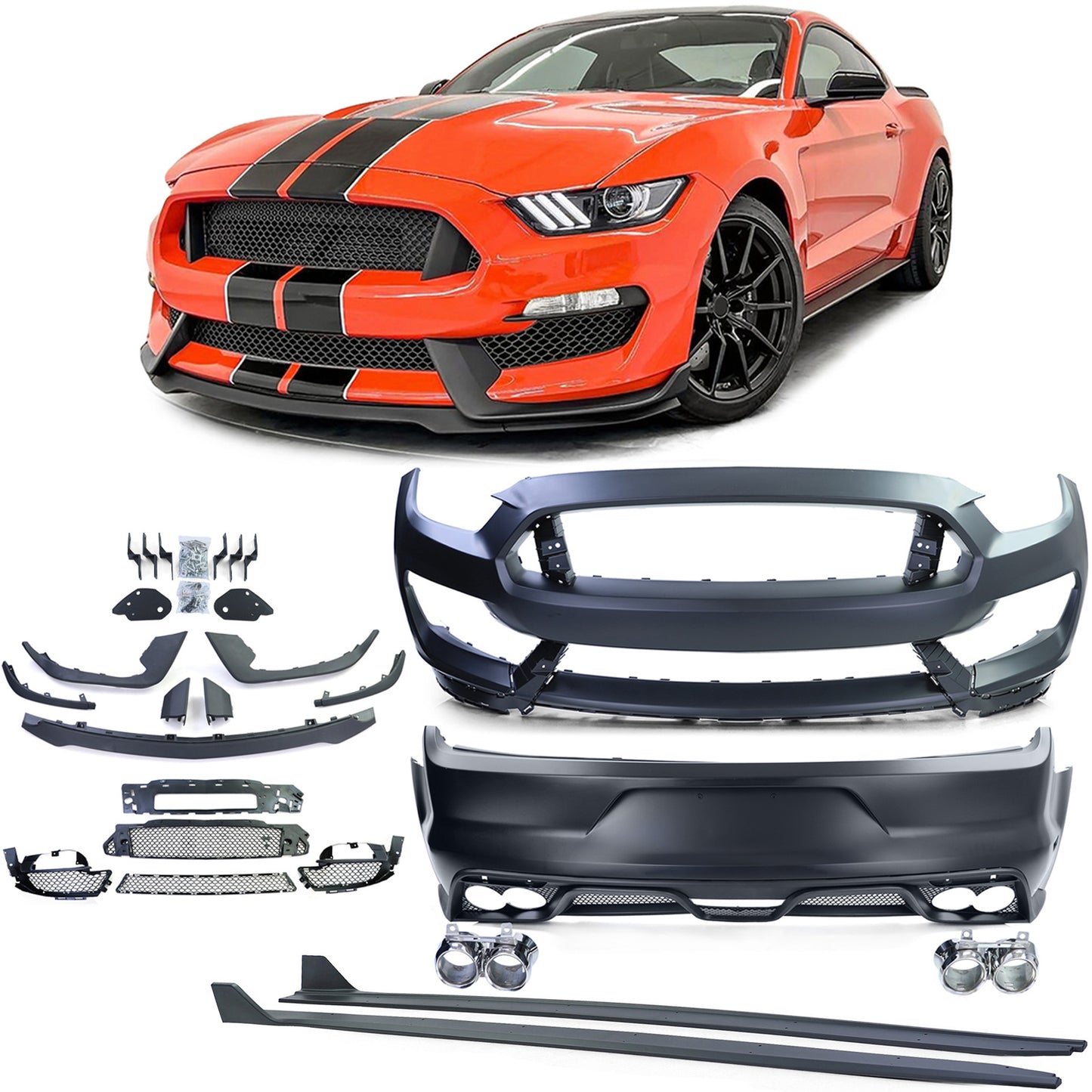 Ford Mustang 14-17 Bodykit GT500 Completo
