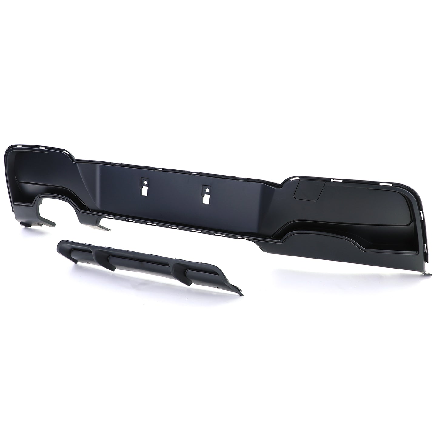 BMW Serie 1 F20 F21 120 125 11-15 Diffusore posteriore performance nero opaco