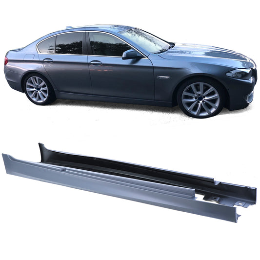 BMW Serie 5 F10 F11 09-17 Coppia di minigonne laterali dal look M SPORT