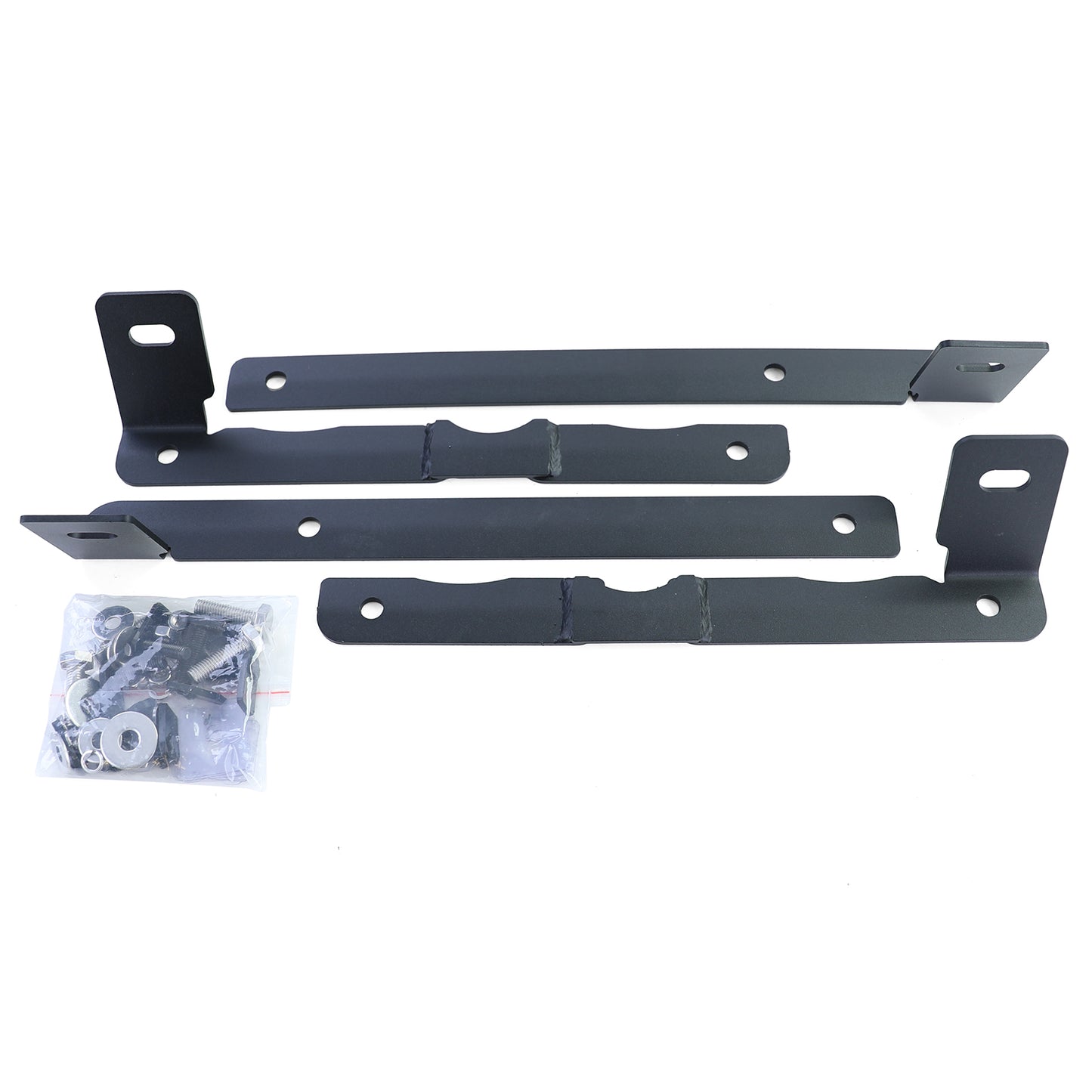VW T5 T6 T6.1 passo corto Tubi laterali sottoporta in acciaio inox nero lucido