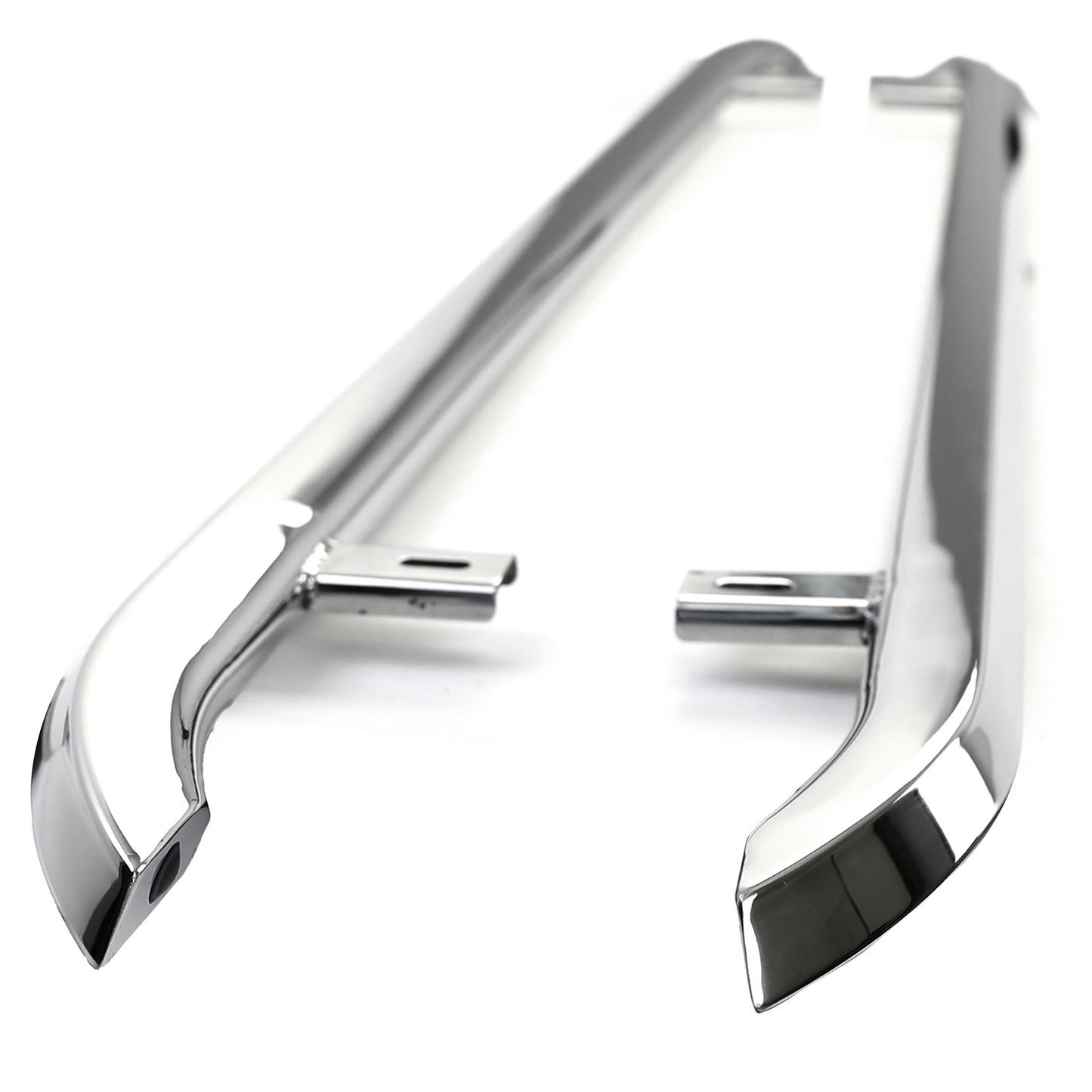 VW T5 T6 T6.1 passo corto Pedane, protezione della soglia, acciaio inossidabile lucidato