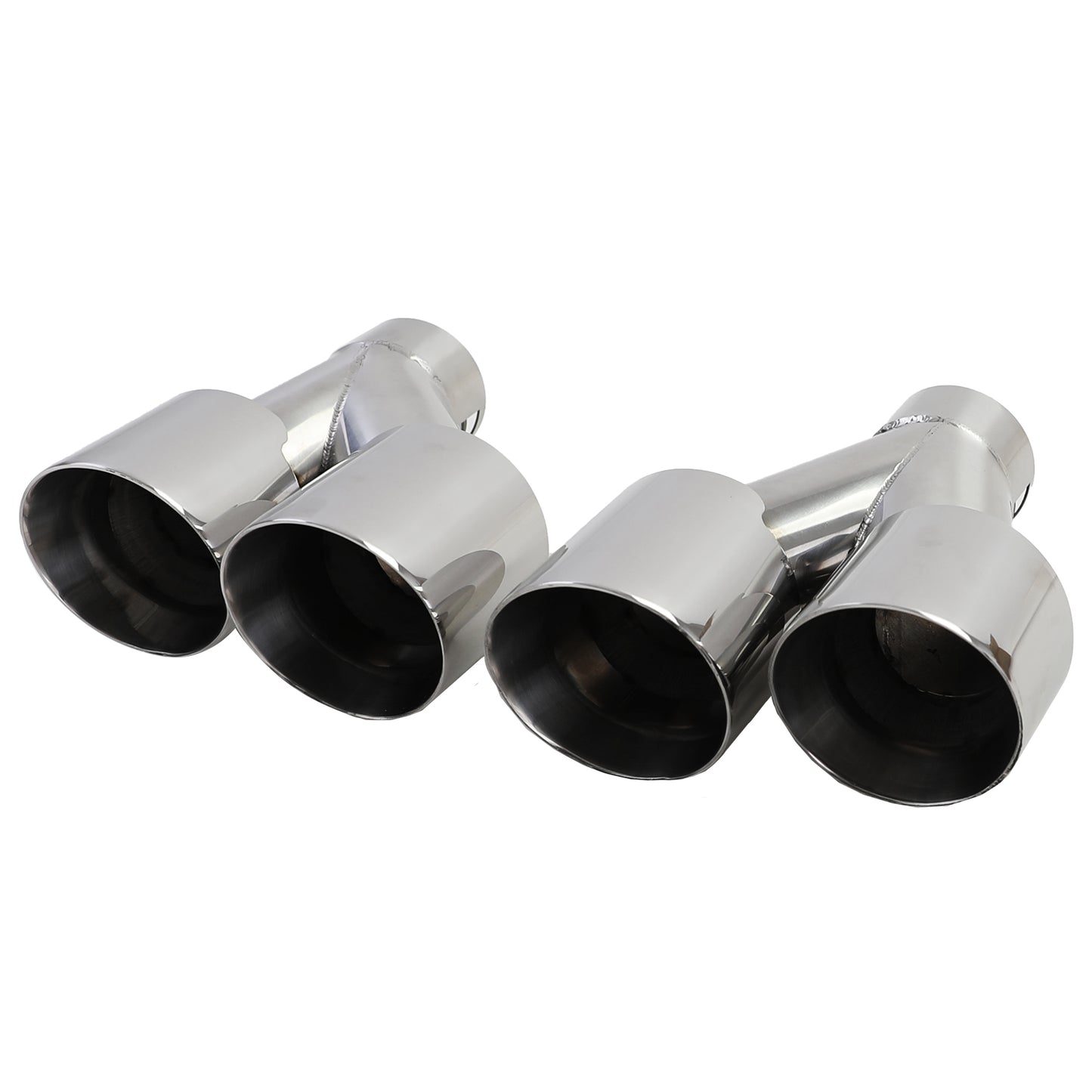 BMW G20 G21 318 320 330 Diffusore doppio tubo destro sinistro cromato M3