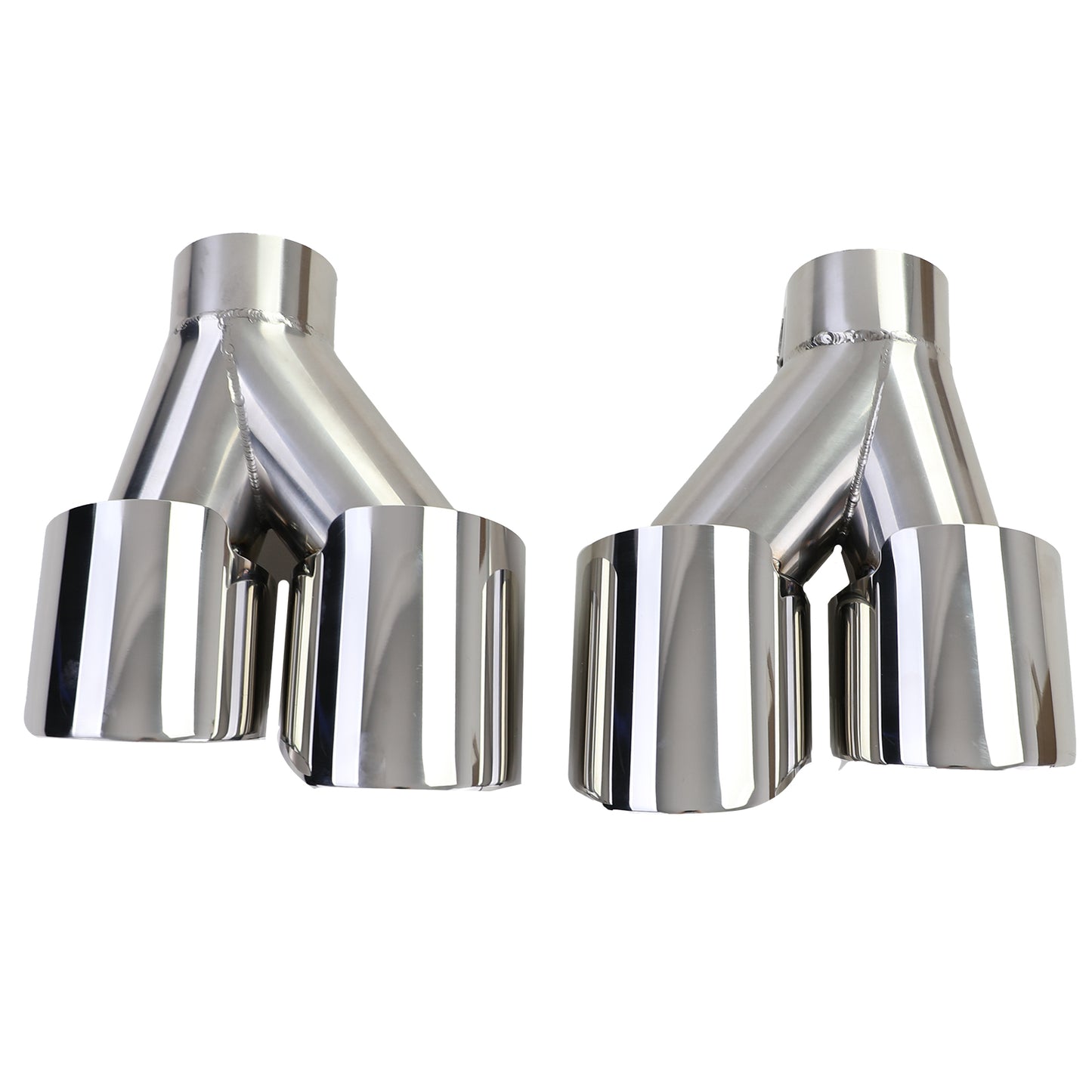 BMW G20 G21 318 320 330 Diffusore doppio tubo destro sinistro cromato M3