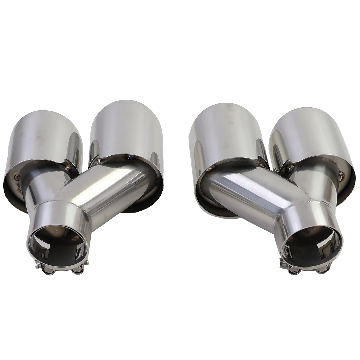 BMW G20 G21 318 320 330 Diffusore doppio tubo destro sinistro cromato M3