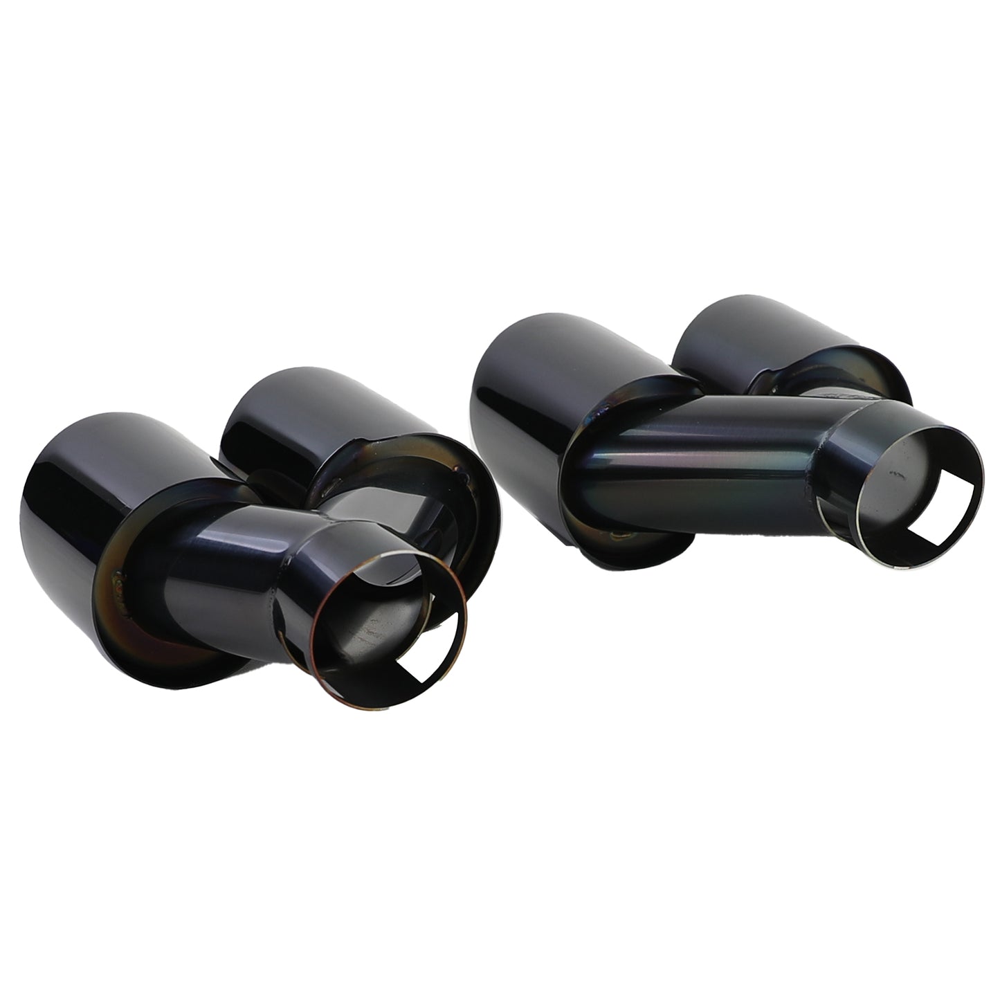 BMW G20 G21 318 320 330 Diffusore doppio tubo destra sinistra nero M3