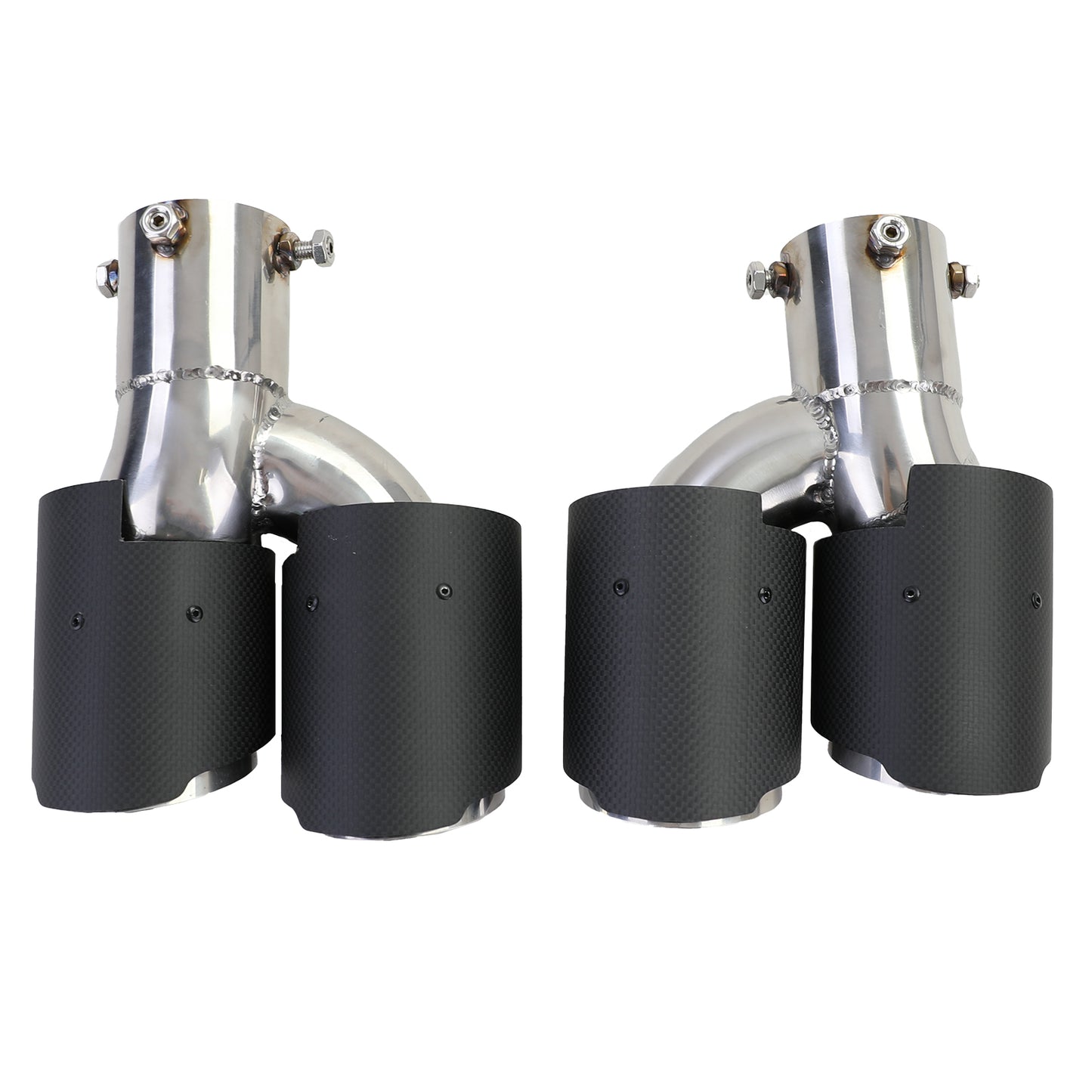 BMW G20 G21 318 320 330 Diffusore doppio tubo destra sinistra carbonio M3