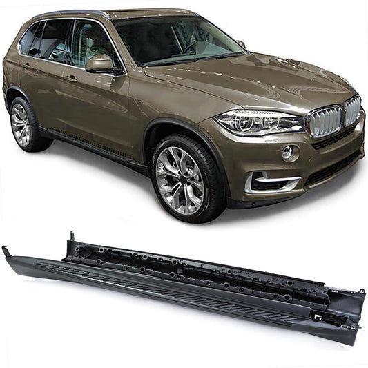 BMW X5 F15 13-18 Pedane in alluminio protezione laterale edizione nera