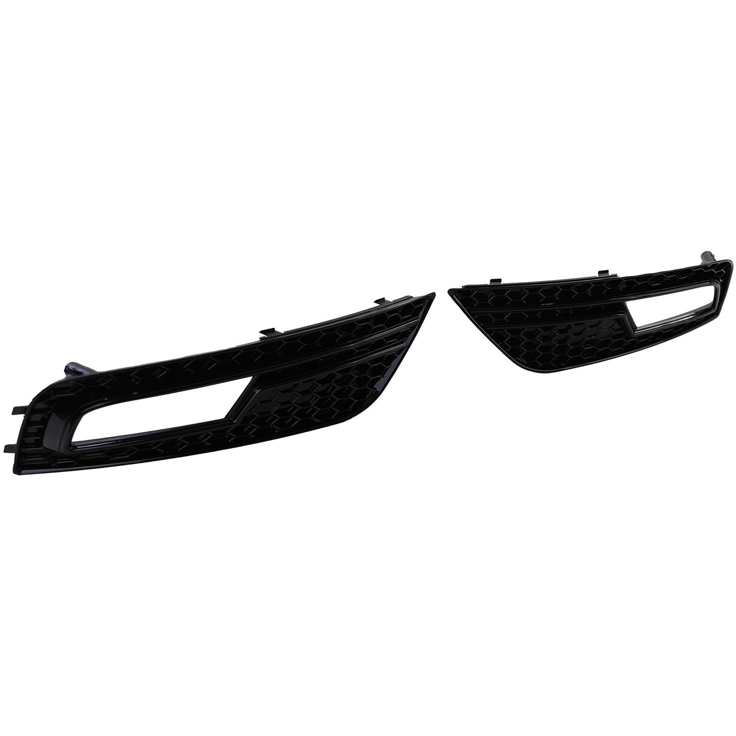 Audi A4 B8 11-15 senza S-Line Griglia di copertura paraurti lucida a nido d'ape