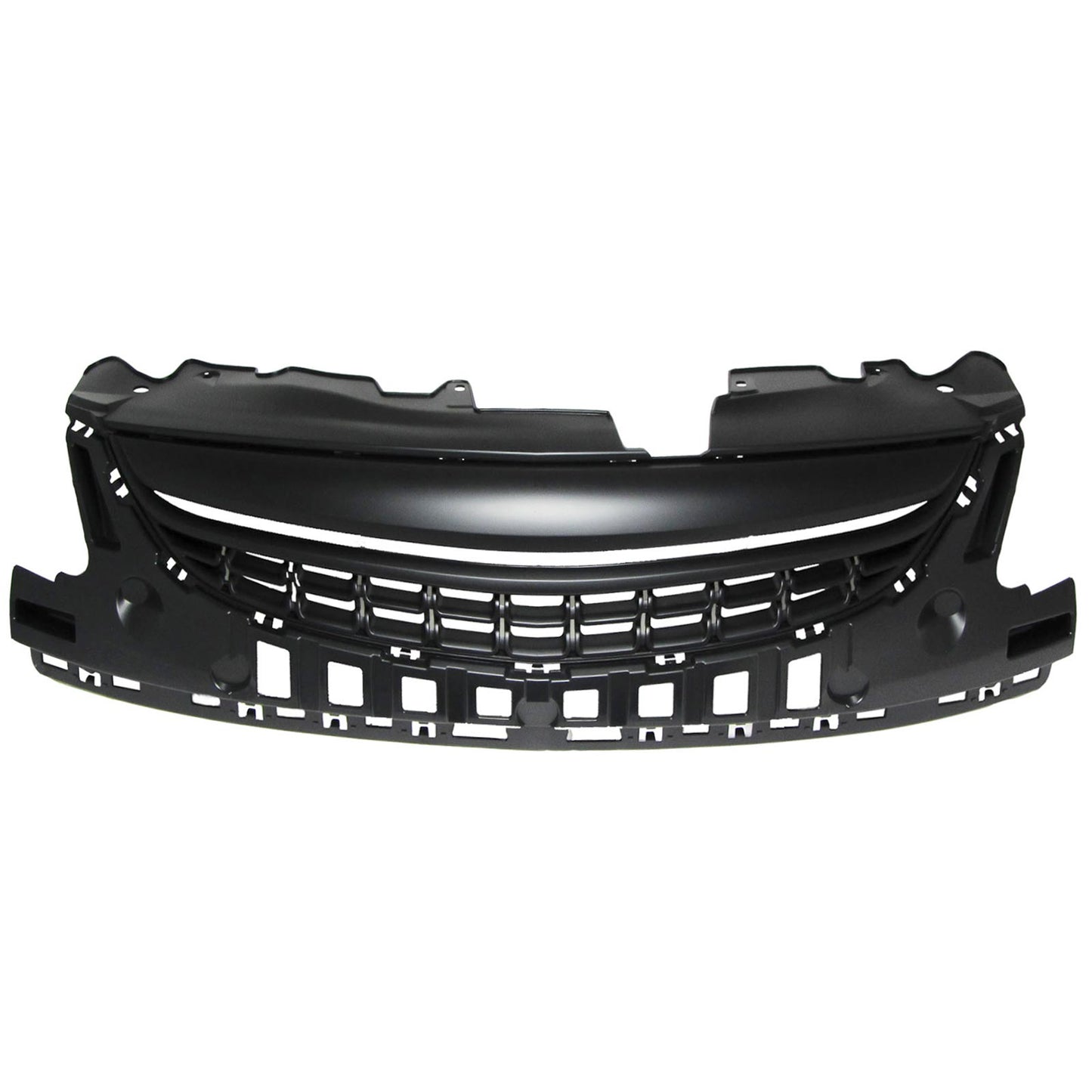 Opel Corsa D 11-14 Griglia sportiva senza emblema nera