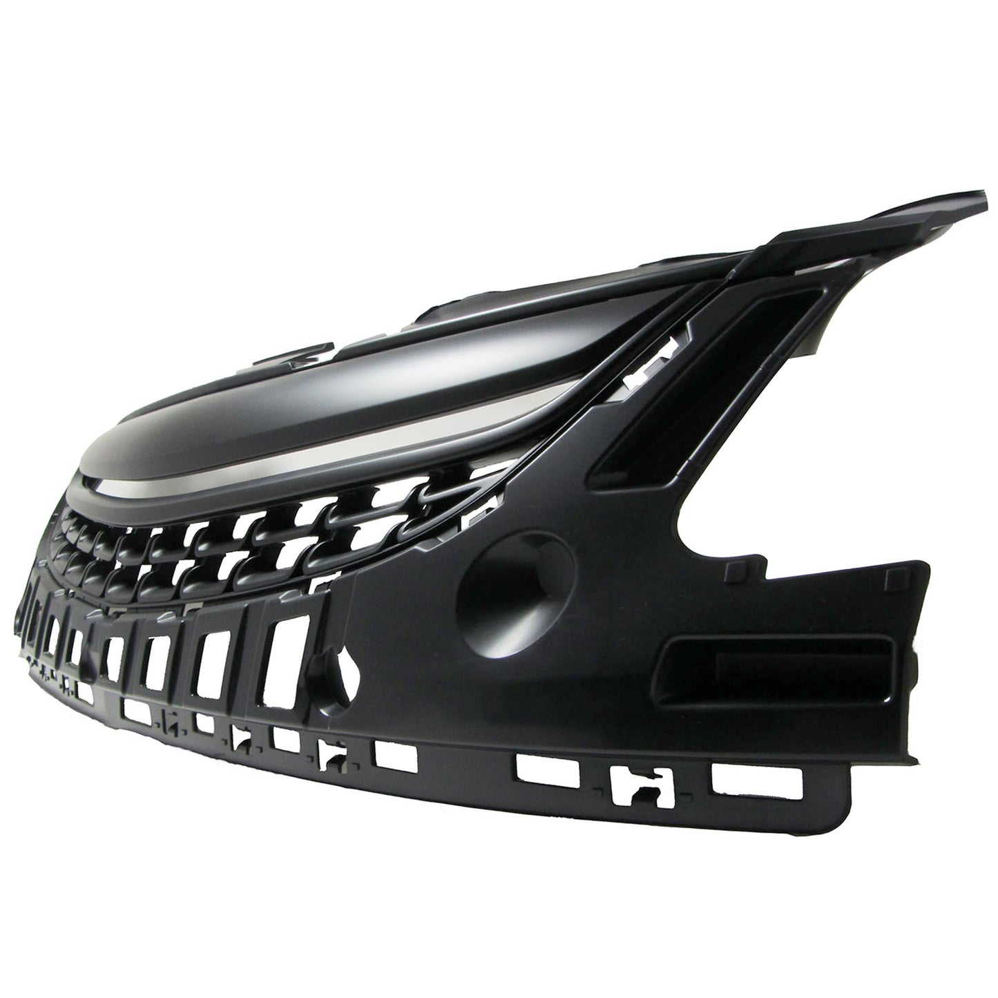 Opel Corsa D 11-14 Griglia sportiva senza emblema nera