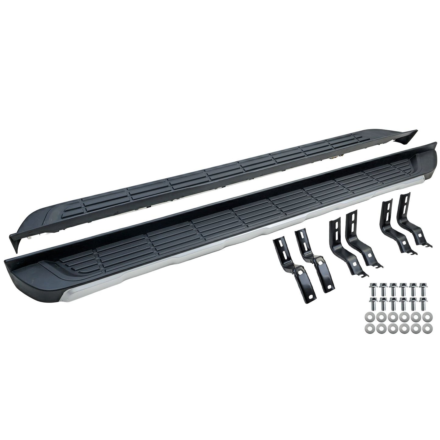 Pedane laterali in alluminio  adatte per Ford Ranger T6 T7 T8 12-23