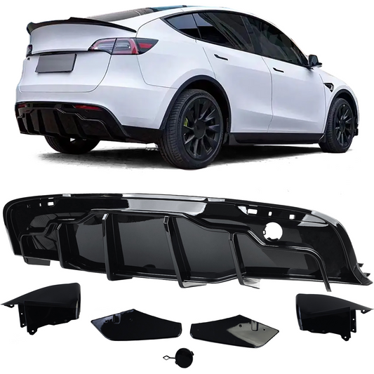 Tesla Model Y dal 2019 diffusore posteriore Performance nero lucido