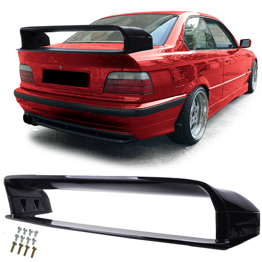BMW E36 90-98 anche M3 GT Spoiler posteriore sportivo in ABS lucido