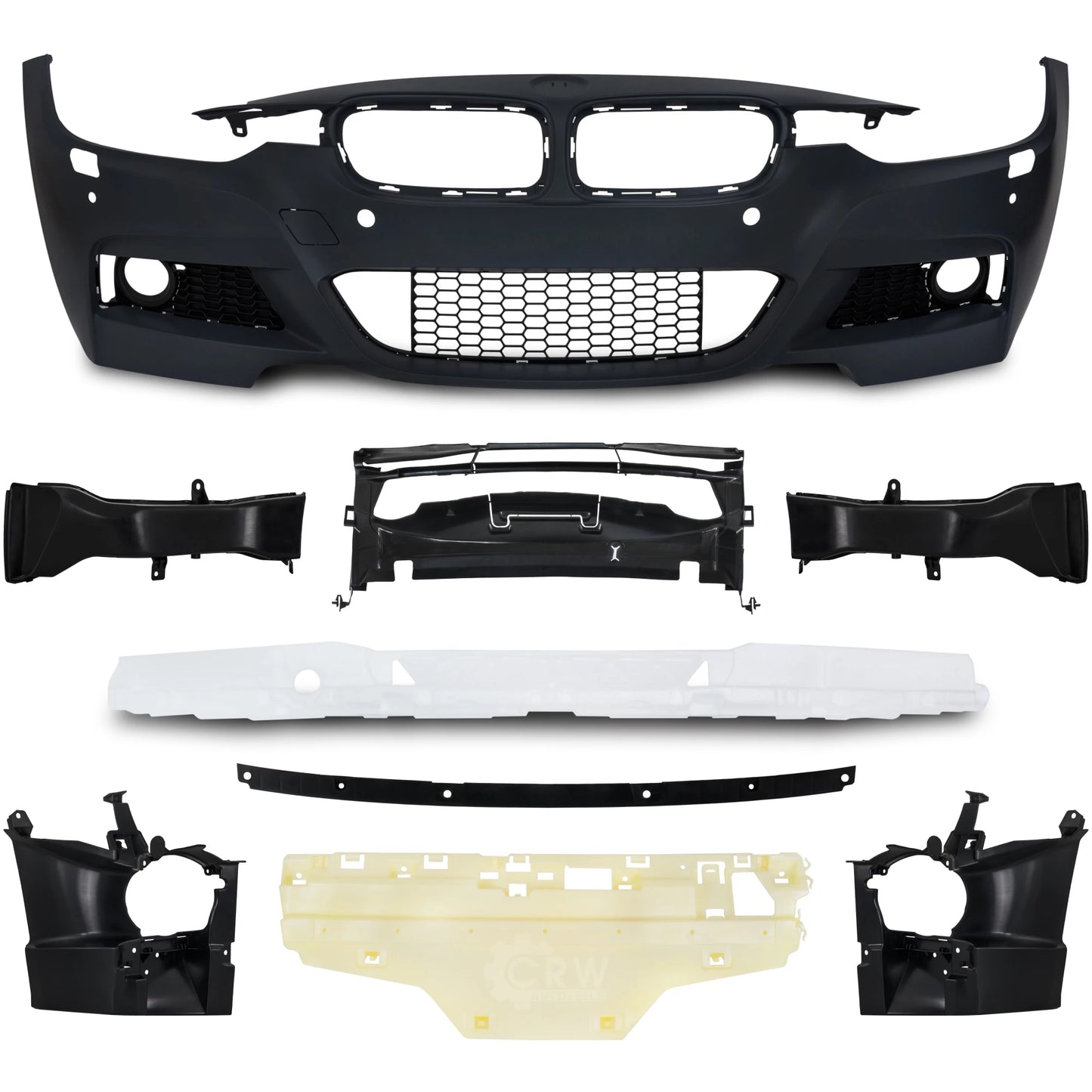 Bodykit M SPORT minigonne laterali + paraurti BMW F30 Dal 2012