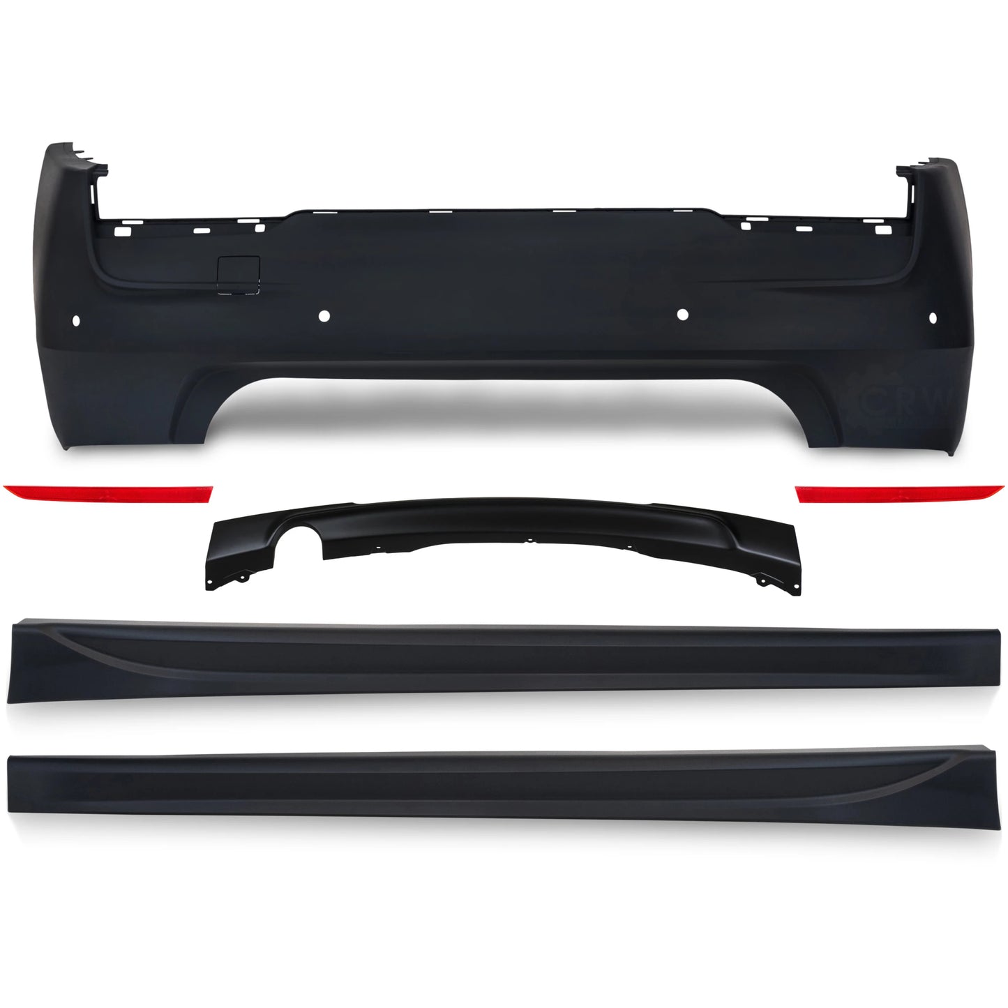 Bodykit M SPORT minigonne laterali + paraurti BMW F30 Dal 2012