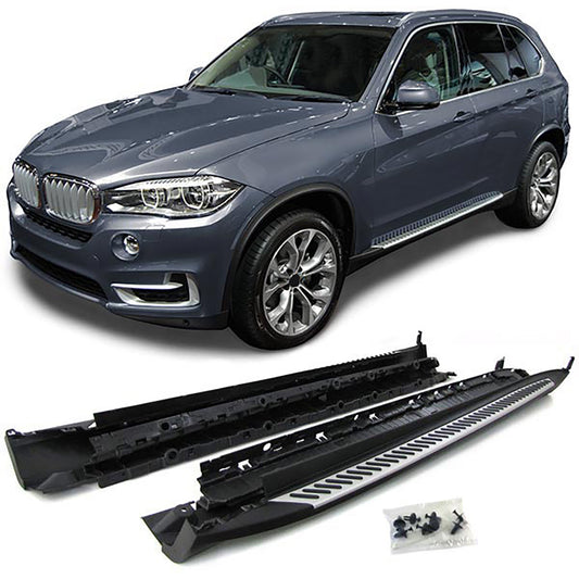 BMW X5 F15 13-18 pedane in alluminio Protezione laterale