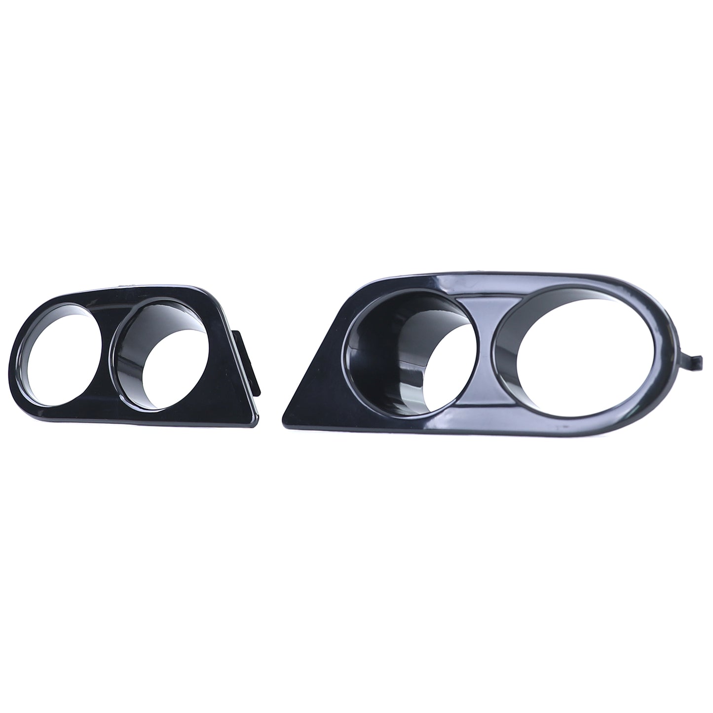 BMW M3 E46 coperture fendinebbia paraurti nero lucido