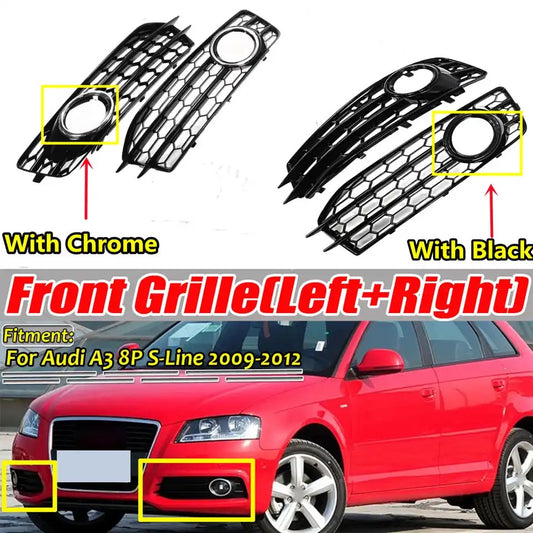 Griglie paraurti Fendinebbia Audi A3 S-line