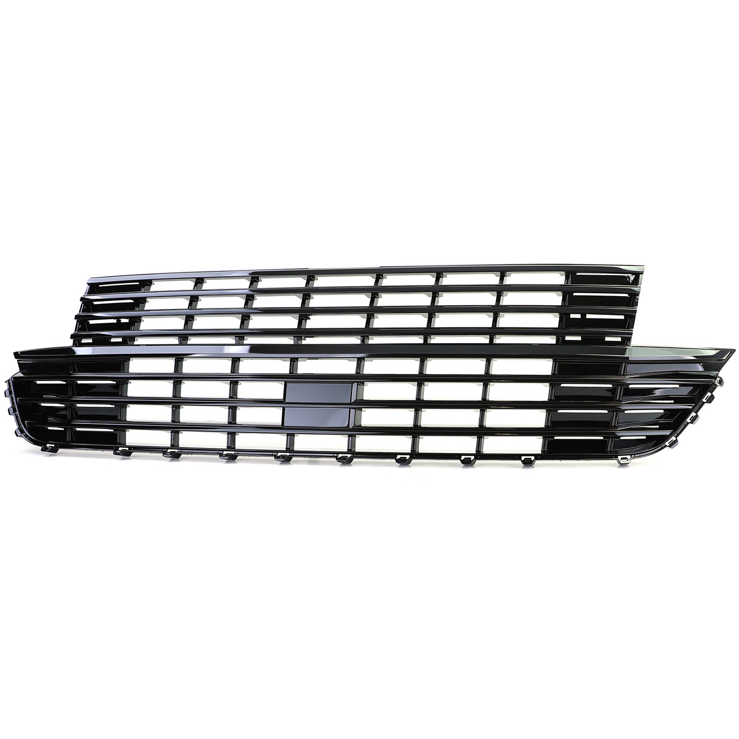 VW T6.1 Bus Multivan Facelift dal 19 Griglia del radiatore senza emblema nero lucido