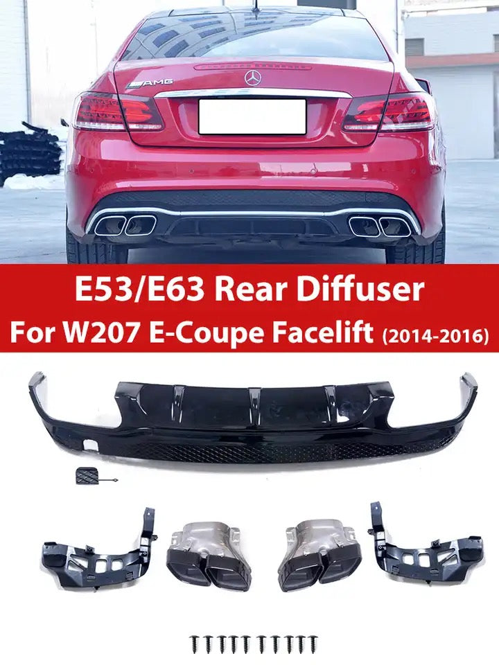 Mercedes Classe E Coupe C207 Restyling 2013-2017 Diffusore AMG