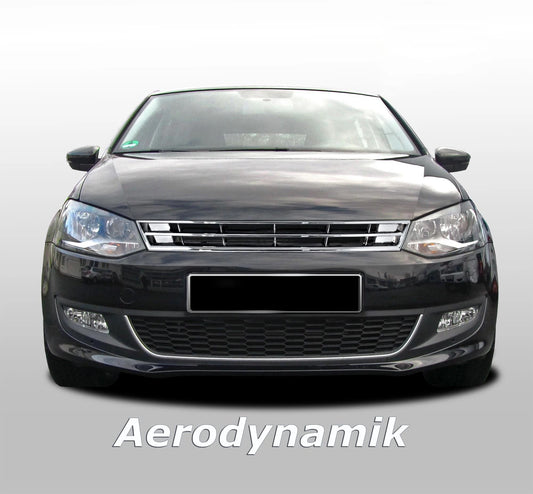 VW Polo 6R anno 09-14 Griglia del radiatore dal design sportivo premio cromato