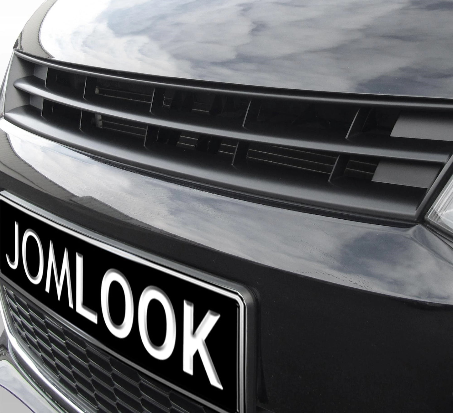 VW Polo 6R anno 09-14 Griglia del radiatore dal design sportivo premio nero