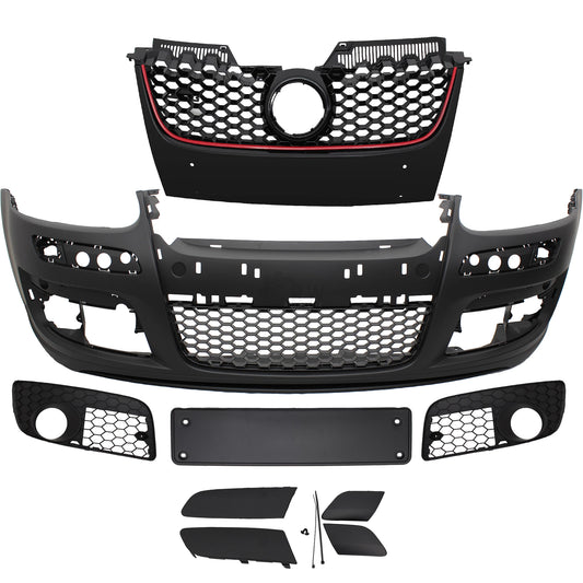 VW Golf V 5 GTI Look 03-09 Paraurti anteriore + griglia pronto per la verniciatura