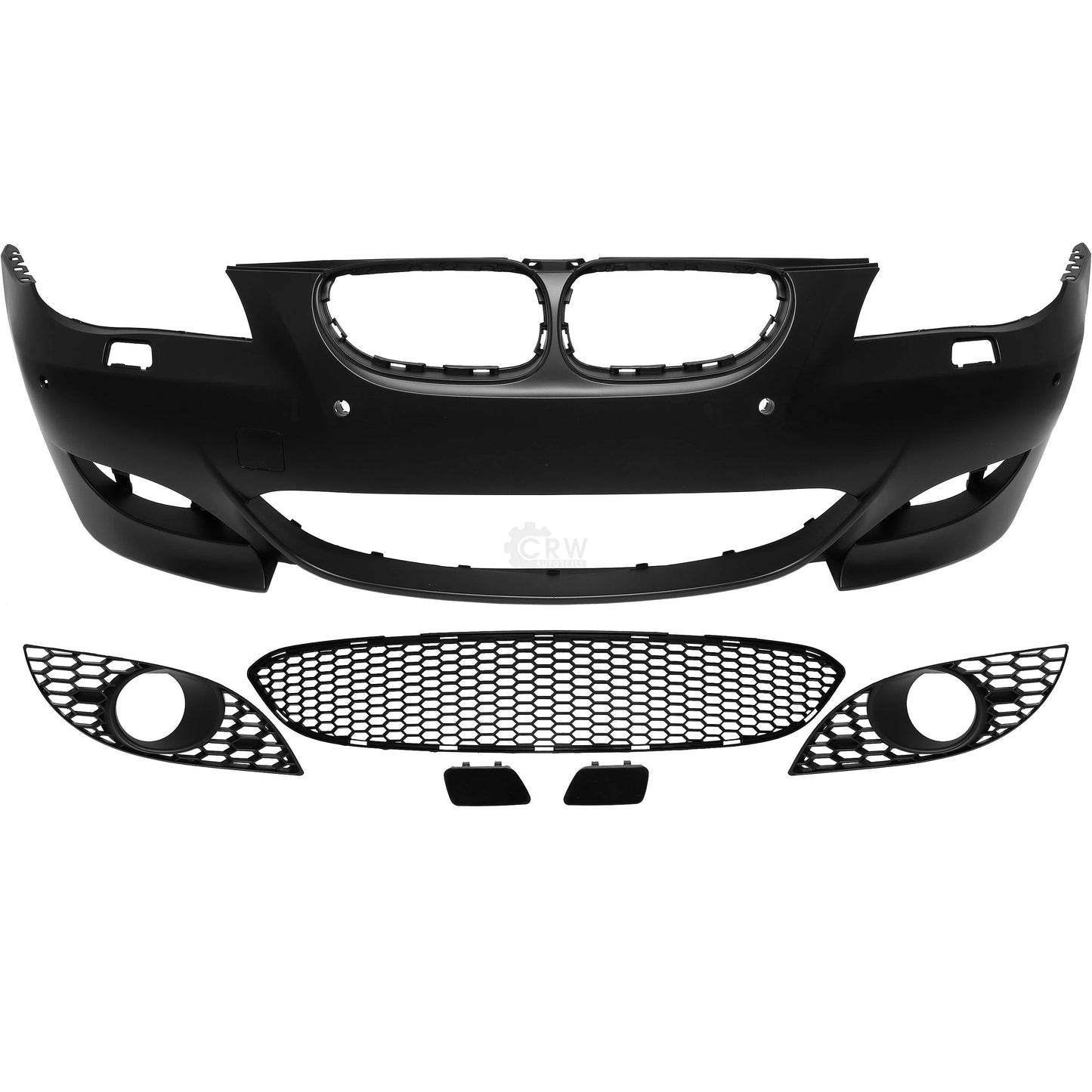 Paraurti anteriore BMW serie 5 E60 E61 anno 03-07 Ottiche pacchetto sportivo per PDC